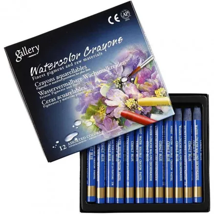 Gallery Watercolour, cobalt blue (338), L: 9.3 cm, 12 pcs / 1 pack.