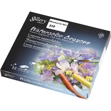 Gallery Watercolour, Ultramarine (339), L: 9.3 cm, 12 pcs / 1 pack.