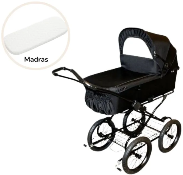 Wonder XL pram including health mattress