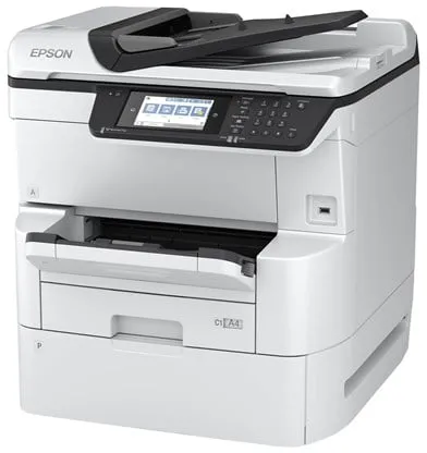 Epson WorkForce Pro WF-C878RDWF Inkjet Printer Multifunction with Fax - Colour - Ink