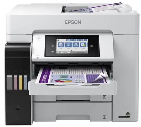 Epson EcoTank ET-5880 All in One Inkjet Printer Multifunction with Fax - Colour - Ink