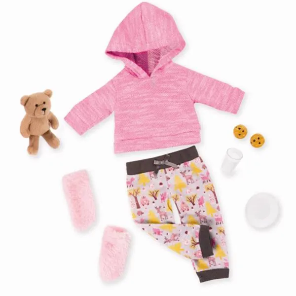 Our Generation Doll Clothes Deluxe - Pyjamas and Teddy Bear