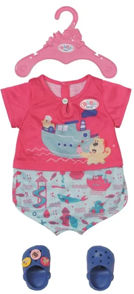 Baby Born Bath Pyjamas with Shoes 43 cm