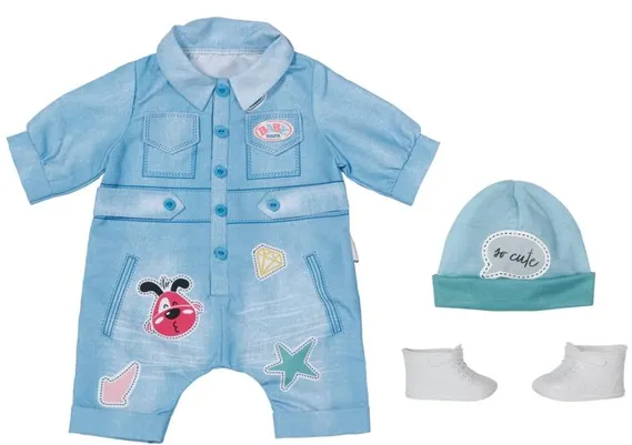 Baby Born Luxury Jeans Overall 43 cm