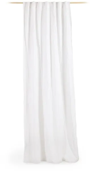 Marja, Curtain, white, H270x140, fabric