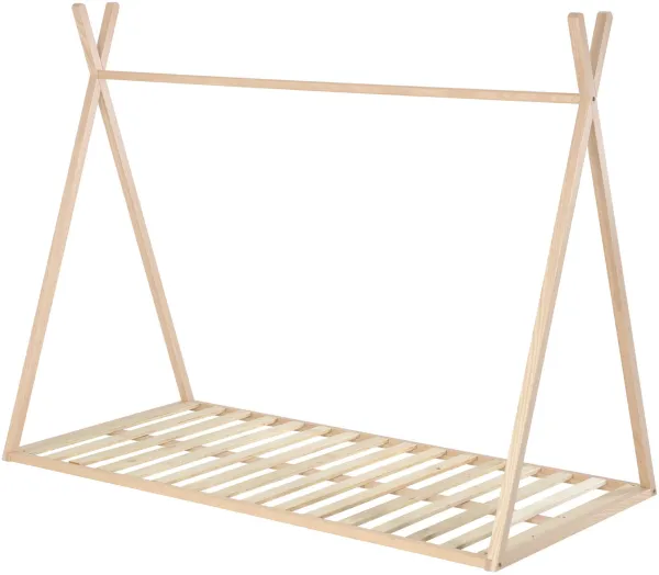 LAFORMA Maralis tipi bed - natural ash (90x190)