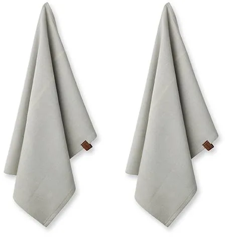 Humdakin kitchen towels Stone