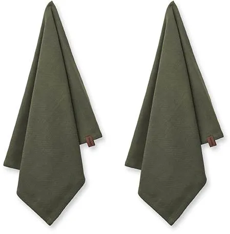 Humdakin kitchen towels Evergreen