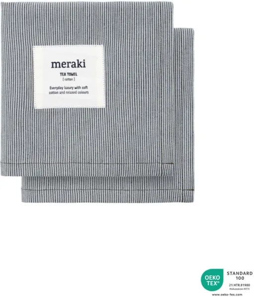 Kitchen towel, Verum, Light grey/army green